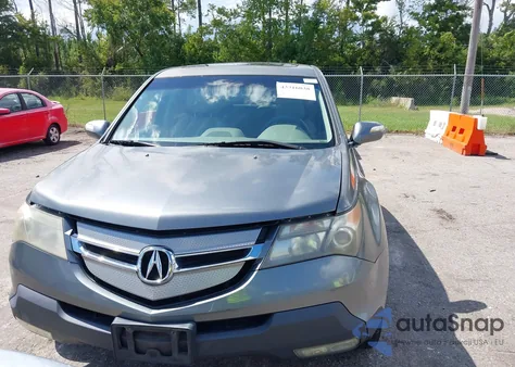 2008 Acura Mdx Technology Package from USA, damaged, VIN 2HNYD28408H537544